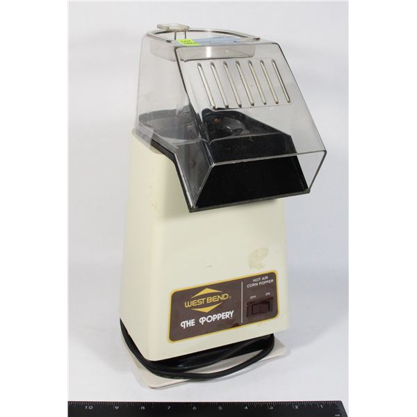 VINTAGE THE WEST BEND "THE POPPERY" POPCORN MAKER