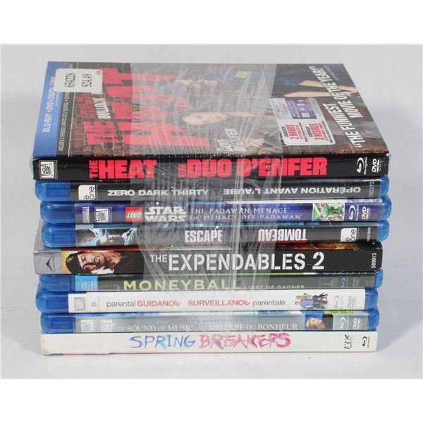 BUNDLE OF BLURAY MOVIES