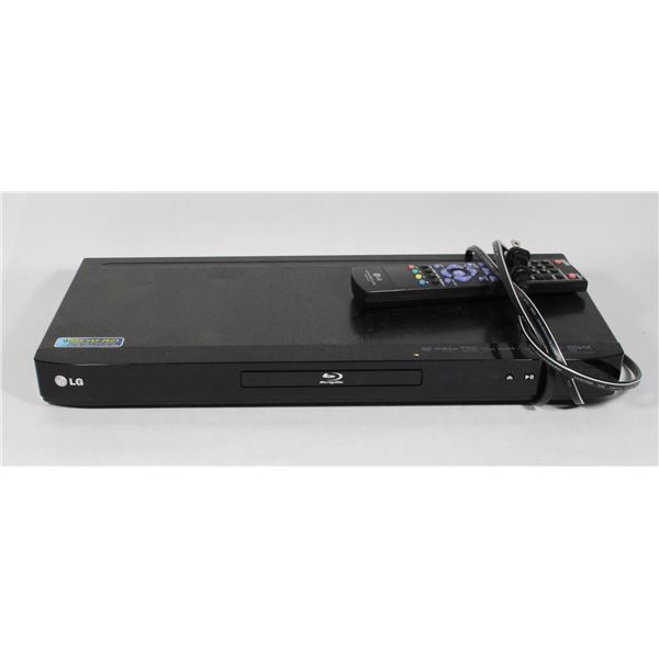 LG BLUE RAY PLAYER WITH REMOTE