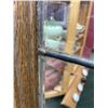 Image 7 : ANTIQUE WOODEN-FRAMED WINDOW FEATURING A BEVELED GLASS DESIGN