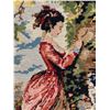 Image 3 : VINTAGE FRAMED VICTORIAN NEEDLEPOINT TAPESTRY PICTURE