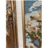 Image 7 : VINTAGE FRAMED VICTORIAN NEEDLEPOINT TAPESTRY PICTURE
