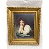 Image 1 : REPRODUCTION OF GIRL AT A WINDOW BY THE DUTCH MASTER REMBRANDT