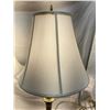Image 4 : MATCHING BRASS LAMPS, PAIR