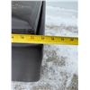 Image 14 : ASHLEY BONDED LEATHER STORAGE AND SERVING TRAY OTTOMAN