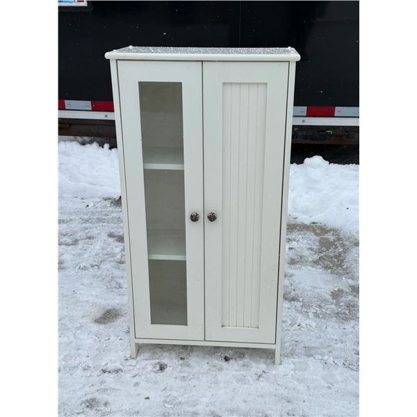 WHITE COASTAL COTTAGE CABINET