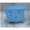 Image 1 : ANTIQUE SERPENTINE FRONT WASHSTAND/DRESSER
