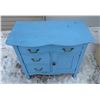 Image 4 : ANTIQUE SERPENTINE FRONT WASHSTAND/DRESSER