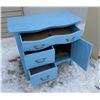 Image 5 : ANTIQUE SERPENTINE FRONT WASHSTAND/DRESSER