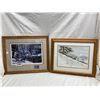 Image 1 : MATTED AND FRAMED NORTHWOODS PRINTS BY WELL-KNOWN/FAMOUS MINNESOTA ARTISTS