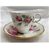 Image 14 : TEACUPS AND SAUCERS, LOT OF 10 PAIR