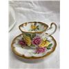 Image 4 : TEACUPS AND SAUCERS, LOT OF 10 PAIR