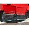 Image 2 : PYREX STORAGE AND COOKING DISHES, LOT OF 4