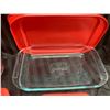 Image 3 : PYREX STORAGE AND COOKING DISHES, LOT OF 4
