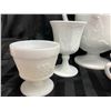 Image 7 : COLONY HARVEST MILK GLASS LOT