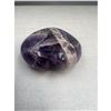 Image 4 : 2.2 inch Amethyst Chevron Heart
