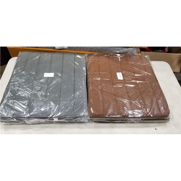 6 NEW MEMORY FOAM SOFT BATH MATTS 19.7 X 35.4