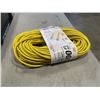 Image 2 : NEW 200FT HEAVY DUTY INDOOR OUTDOOR 3 WIRE EXTENSION CORD, YELLOW 14AWG