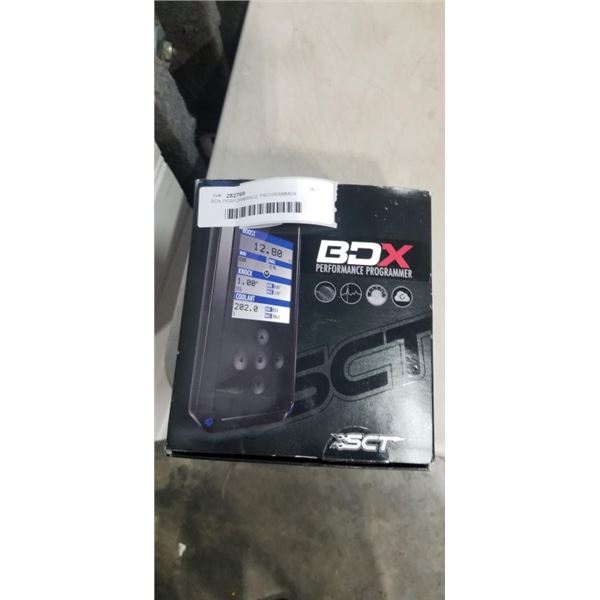 BDX PERFORMANCE PROGRAMMER