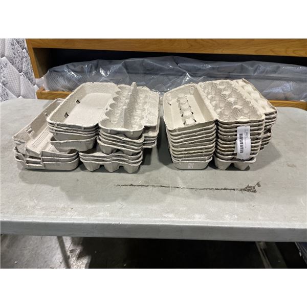 LARGE LOT OF EGG CARTONS