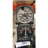 Image 2 : VINTAGE ATTITUDE INDICATOR, CANADIAN NATL DEFENCE, GROUND SPEED KNOTS AND ALTITUDE METER
