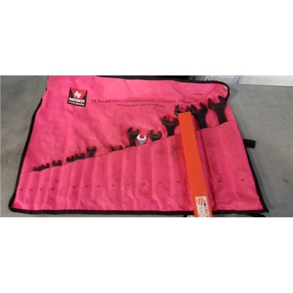 NEIKO WRENCHES AND TWO SCRAPER BLADES