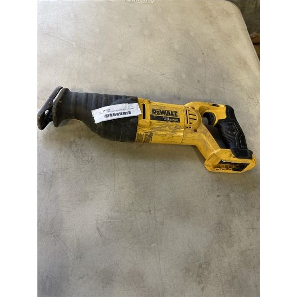 DEWALT CORDLESS RECIPROCATING SAW WORKING NO BATTERY