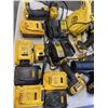 Image 3 : TOTE OF ASSORTED DEWALT POWER TOOLS