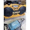 Image 2 : MAKITA HEAVY DUTY DRILL, DEWALT RADIO BROKEN HANDLE BISSEL 3 IN 1 VAC