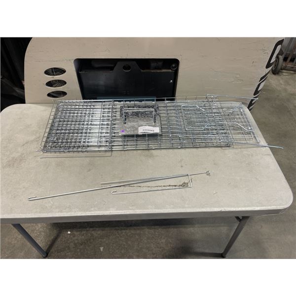 AS NEW 32 INCH X 12 X 12 LIVE ANIMAL TRAP
