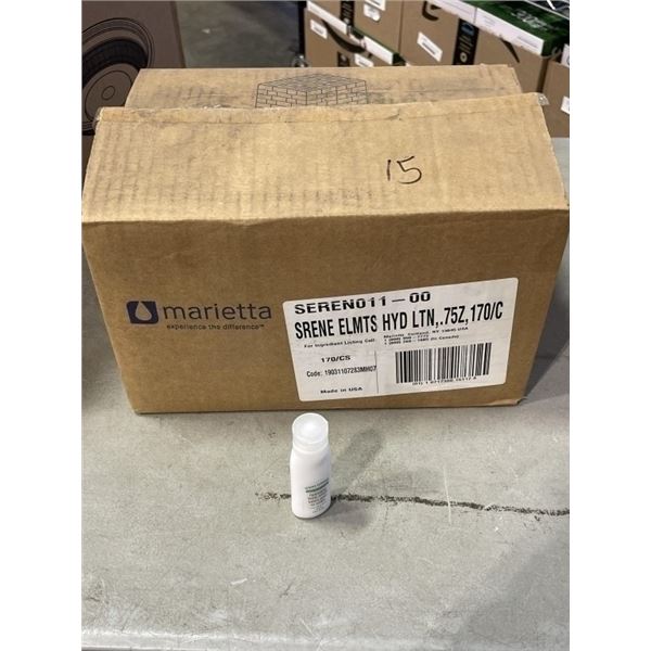 CASE OF 170 TRAVEL SIZE HYDRATING BODY LOTION