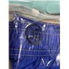 Image 3 : 5 NEW PAIRS OF SIZE 32 SHORTS, 2 BLUE, 2 TEAL AND ONE BLACK