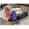 Image 2 : BOX OF MISC ITEMS - JBL BLUETOOTH SPEAKER, DEWALT BATTERY AND CHARGER, DOG COLLAR, ETC