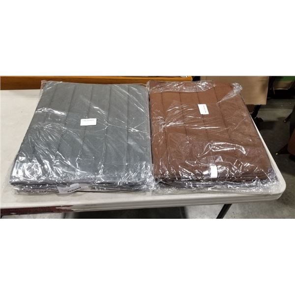 6 NEW MEMORY FOAM SOFT BATH MATTS 19.7 X 35.4