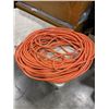 Image 2 : NEW 200FT HEAVY DUTY INDOOR OUTDOOR 3 WIRE EXTENSION CORD, ORANGE 10AWG