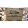 Image 1 : NEW CASE OF WHITE SWAN ROLL TOWEL, 8 INCH X 500FT, 12 ROLLS