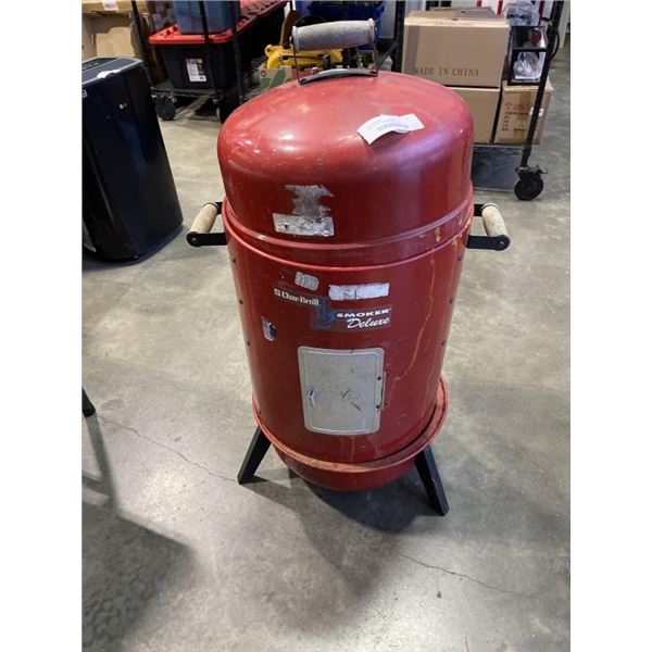 CHAR BROIL RED SMOKER