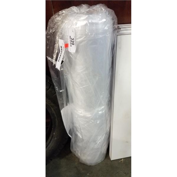 ROLL OF 100 PLASTIC BAGS 22X30X72