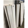 Image 3 : LARGE LOT OF NEW WHITE MDF PANELS, 1/4 INCH, 3FT X 4FT AND SMALLER