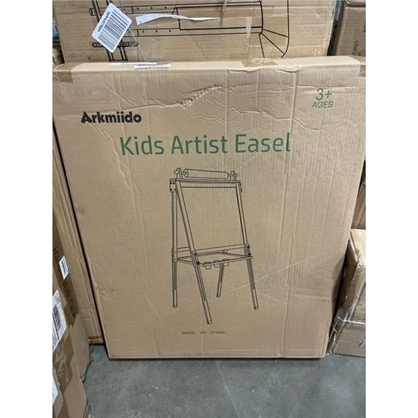 NEW ARKMIIDO PINK KIDS ARITIST EASEL SET