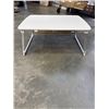 Image 2 : NEW SAIJI FOLDING MULTIFUNCTION LAP DESK / TRAY, WHITE / GREY