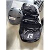 Image 1 : 2 BIKE SADLE BAGS AND RALIEGH HELMET SIZE 58-62CM ADULT