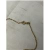 Image 3 : STERLING SILVER W/ GOLD OVERLAY 1994 PENDANT W/ CHAIN NECKLACE, MARKED 925 ITALY