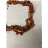 Image 3 : NATURAL CARNELIAN STONE AND BEADS NECKLACE