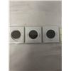 Image 2 : 3 CANADIAN LARGE CENTS 1988 QUEEN VICTORIA, 1905 KING EDWARD VII, 1916 GEROGE V