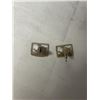 Image 2 : PAIR OF VINTAGE STERLING SILVER VIKINGS CUFFLINKS MARKED STERLING