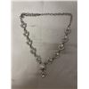 Image 1 : VINTAGE CRYSTAL RHINESTONES CHOKER NECKLACE