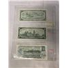Image 2 : LAST 3 CANADIAN $1 1954, 1967 CENTENNIAL BILL, 1973 LAST $1 BILL