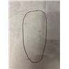 Image 1 : VERY LONG SILVER CHAIN, MARKED STERLING 23" LENGTH