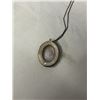 Image 3 : VINTAGE STERLING SILVER W/ HAND CARVED SHELL CAMEO PENDANT W/ CHAIN NECKLACE